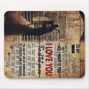 Mousepad Lindas Citações Ao Meu Marido Marido presente