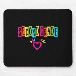 Mousepad Lindas Meninas do Segundo Ano com Coração no Prime