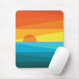 Mousepad Lindas ondas solares e marítimas