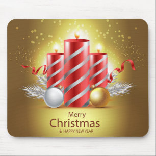 Mousepad Lindas Velas de Natal