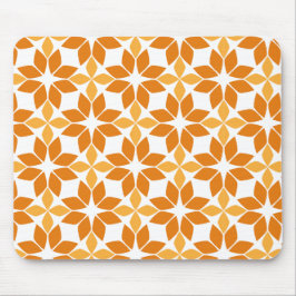 Mousepad lindíssimo padrão floral marrom