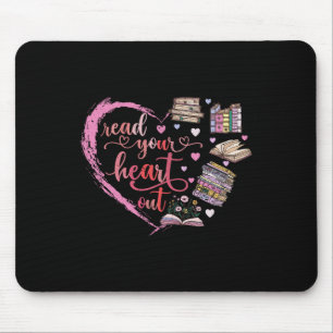 Mousepad Lindo Livro de Leitura Retro Leitoras Mulheres Dia