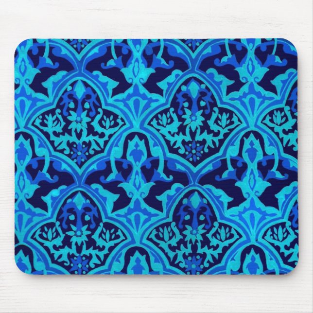 Mousepad LINDO PADRÃO - Azul e Preto (Frente)