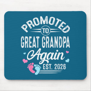 Mousepad Lindo Promovido Tatataravô Novamente Est