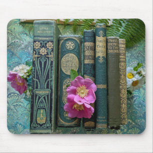 Mousepad Lindos Espinhos de Livros (Verde)
