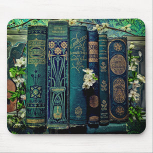 Mousepad Lindos Espinhos de Livros (Verde)
