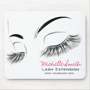 Mousepad Lindos olhos longos Extensão Lash