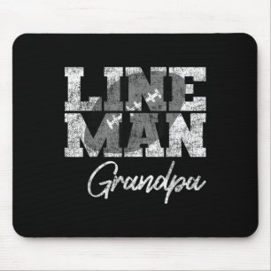 Mousepad Lineman Grandpa - Jogador de Futebol da Família