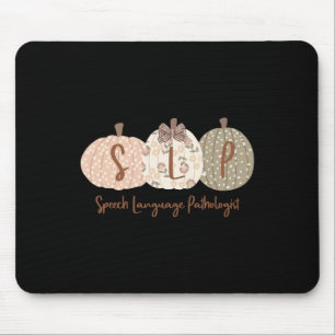 Mousepad Linguagem de Abóbora-Calça Patologista Cai Autum