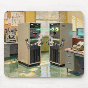 Mousepad “Linguagem de Máquina” - Tecnologia Humorística