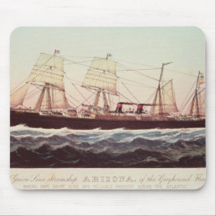 Mousepad Linha arizona de Guion do navio a vapor