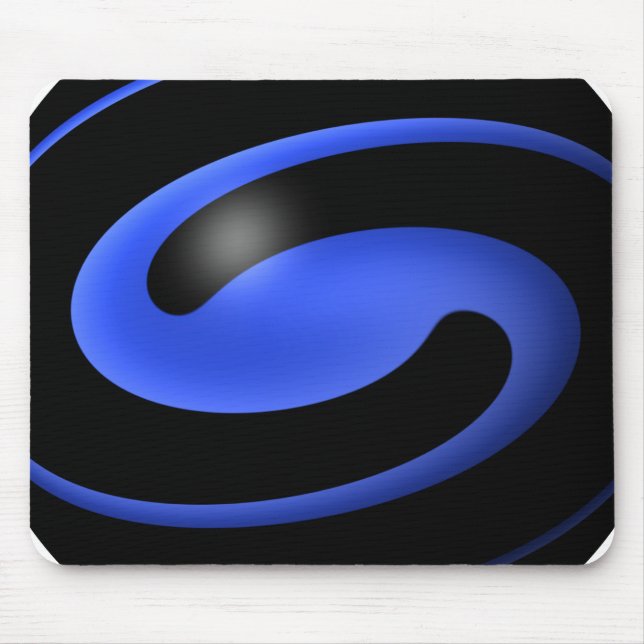Mousepad Linha Azul Fino (Frente)
