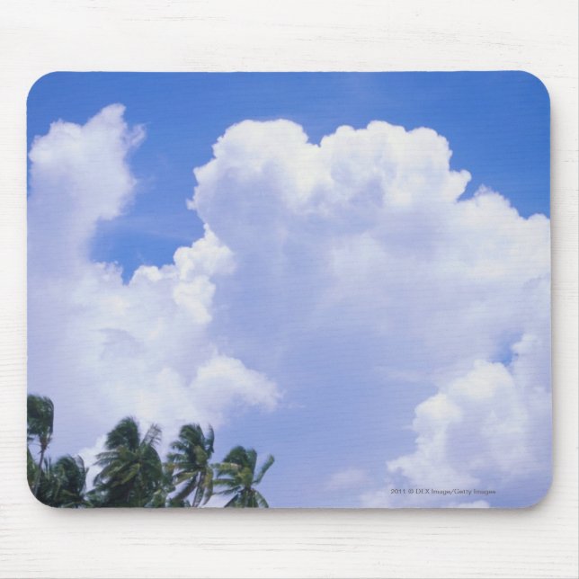 Mousepad Linha costeira tropical (Frente)