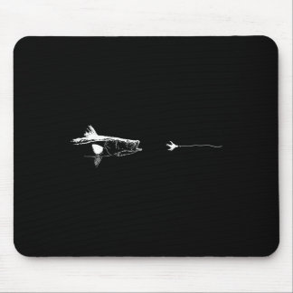 Mousepad Linha De Gancho De Pesca De Voo Gráfico - Naufrági