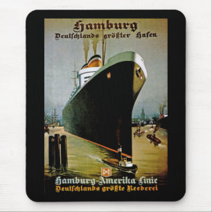 Mousepad Linha de Hamburgo-Amerika