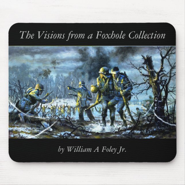 Mousepad Linha de Siegfried em madeiras de Campholz (Frente)