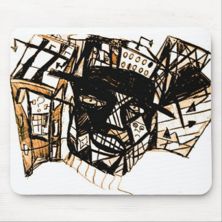 Mousepad linha face branca