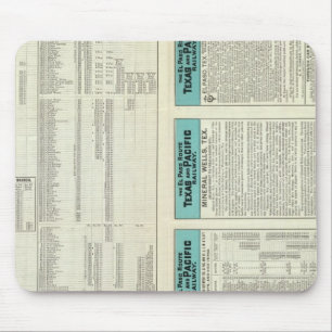 Mousepad Linha ferroviária Texas e Pacific