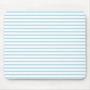 Mousepad Linhas azuis Pastel brancas