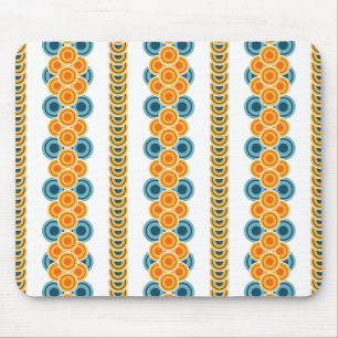 Mousepad Linhas circulares dos anos 70