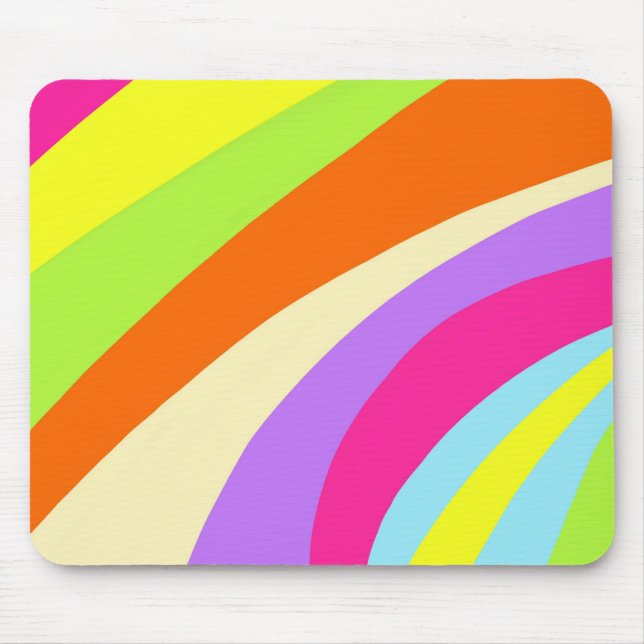 Mousepad Linhas coloridas (Frente)