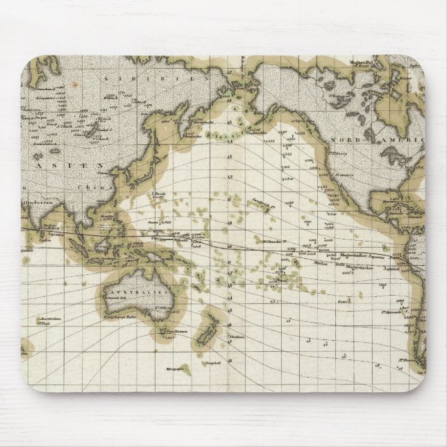 Mousepad linhas isodinâmicas de apresentação (Frente)