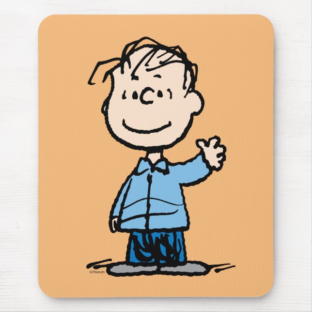 Mousepad Linus Waving (Frente)