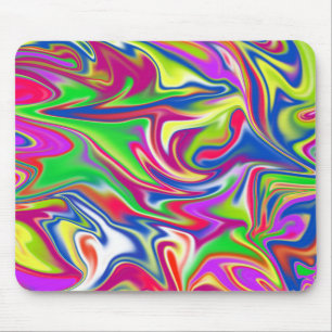 Mousepad Líquido de doce marmorizado,_