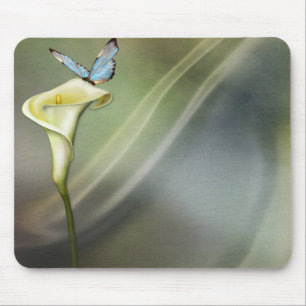 Mousepad Lírio e borboleta de Calla