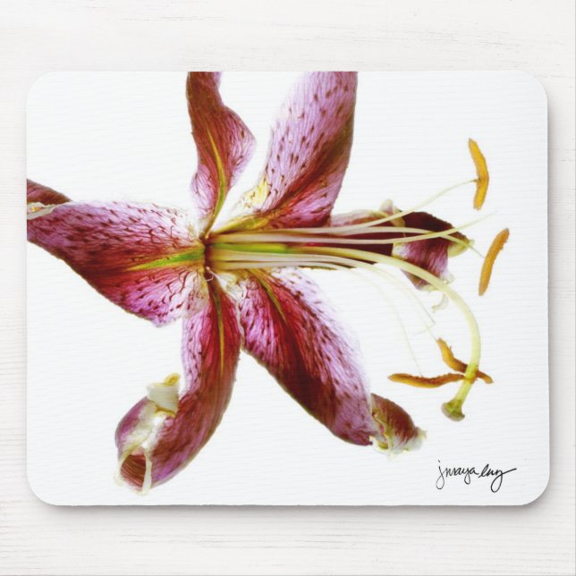 Mousepad "Lírio" por J. Maya Luz (Frente)