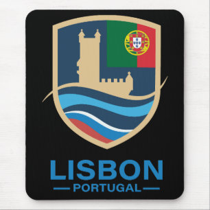 Mousepad Lisboa Portugal Europa