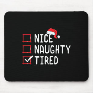 Mousepad Lista de natal malvada
