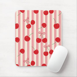 Mousepad Listra de Fita de Cereja