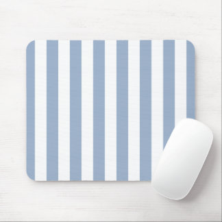 Mousepad Listrado Azul e Branco