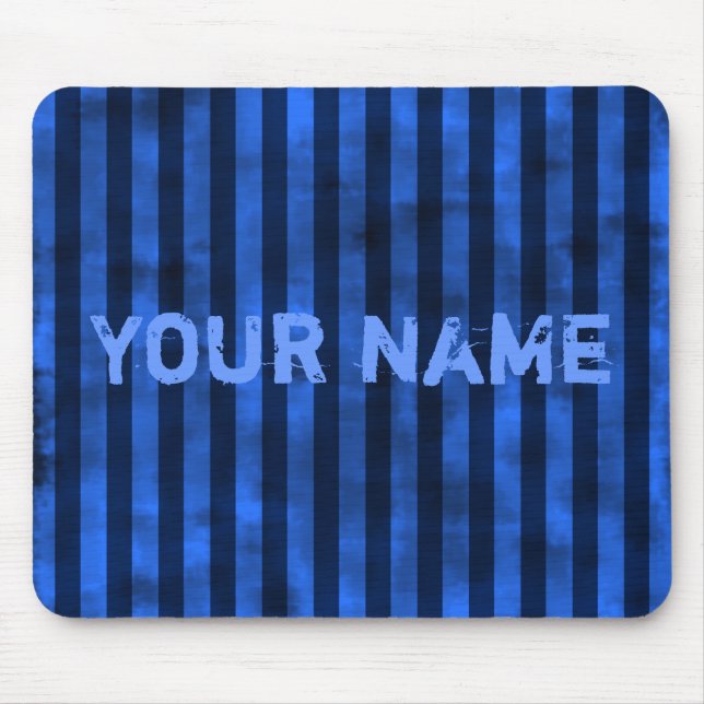 Mousepad Listras azuis verticais (Frente)