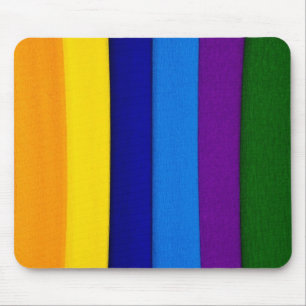 Mousepad Listras brilhantes de arco-íris