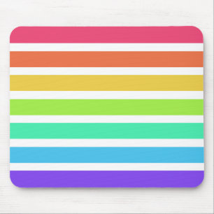 Mousepad Listras brilhantes do arco-íris