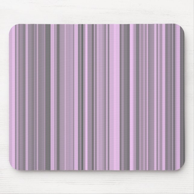 Mousepad Listras Cinza Roxo (Frente)