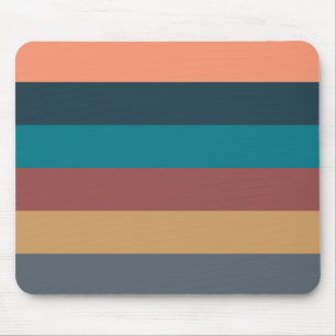 Mousepad listras coloridas pastel