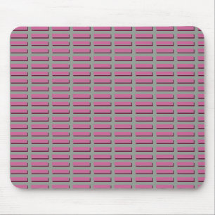 Mousepad Listras cor-de-rosa