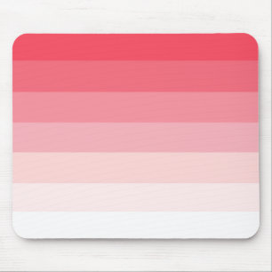Mousepad Listras cor-de-rosa de Ombre
