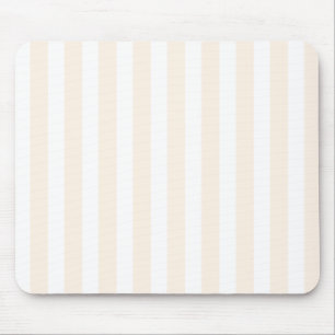 Mousepad Listras de bege e branco
