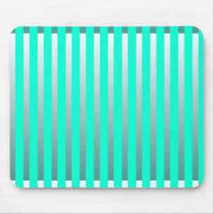 Mousepad Listras De Mint E Sliver