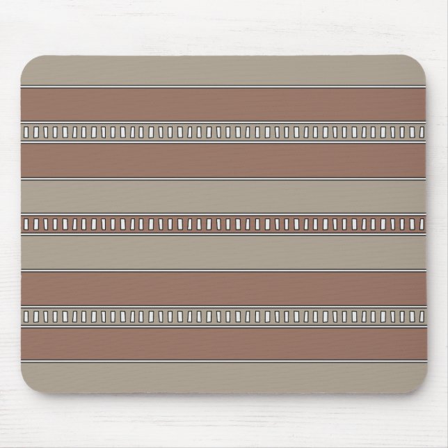 Mousepad Listras de Mosaico do Deserto (Frente)