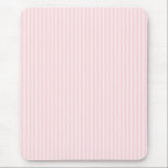 Mousepad Listras dos doces do rosa Pastel<br><div class="desc">Listras verticais nas máscaras do rosa. Tem um olhar bonito agradável. Design listrado simples.</div>