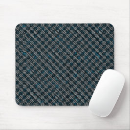 Mousepad Listras esquisitas, salgadas ou inclinadas, azulad