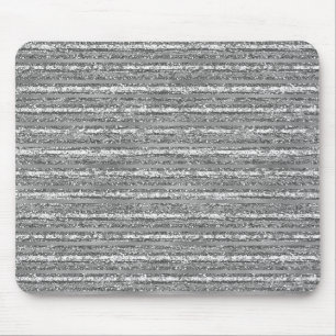 Mousepad Listras Glittery de prata