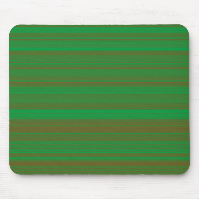 Mousepad Listras Marrons Verdes (Frente)
