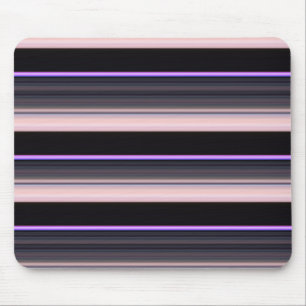 Mousepad Listras pretas cinzas vintage fofas