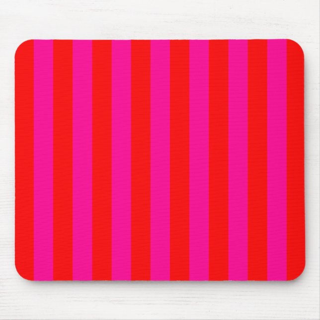 Mousepad Listras Rosa Brilhante (Frente)